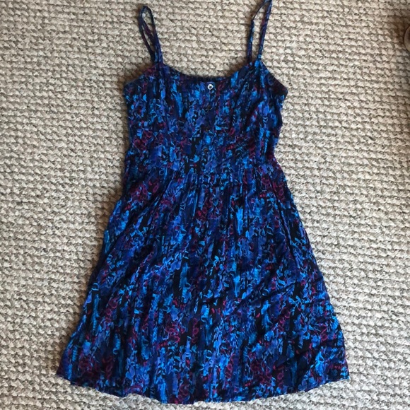 Express Dresses & Skirts - Express blue and purple dress
